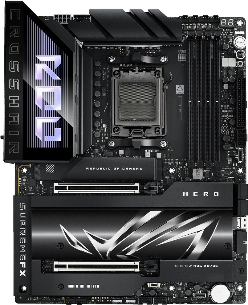 Pllakë amë ASUS ROG CROSSHAIR X870E HERO, Socket AM5, ATX