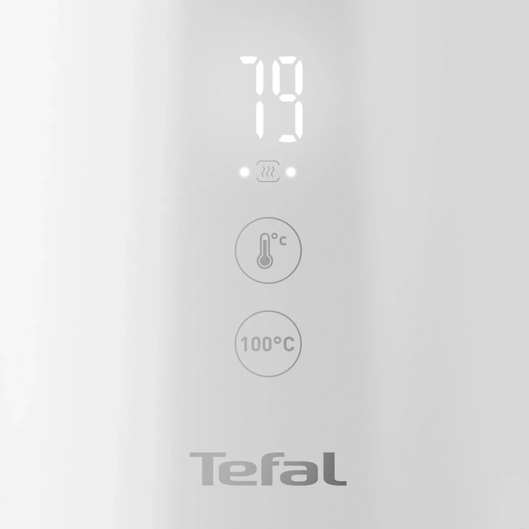 Vluese uji Tefal Sense KO693110, 1.5 L, 1800 W, e bardhe
