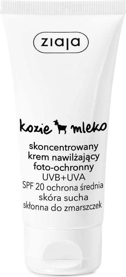 Krem fytyre hidratues anti-rrudhë Ziaja Kozie mleko unisex 50ml