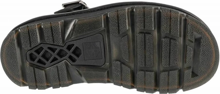 Këpucë mule për meshkuj Dr. Martens, të zeza