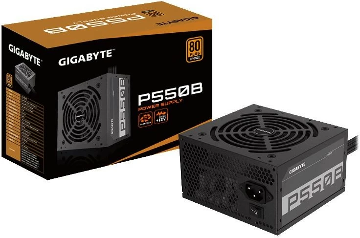 Kasë Gigabyte GP-P550B, 550W, 80 PLUS Bronze, ATX, e zezë