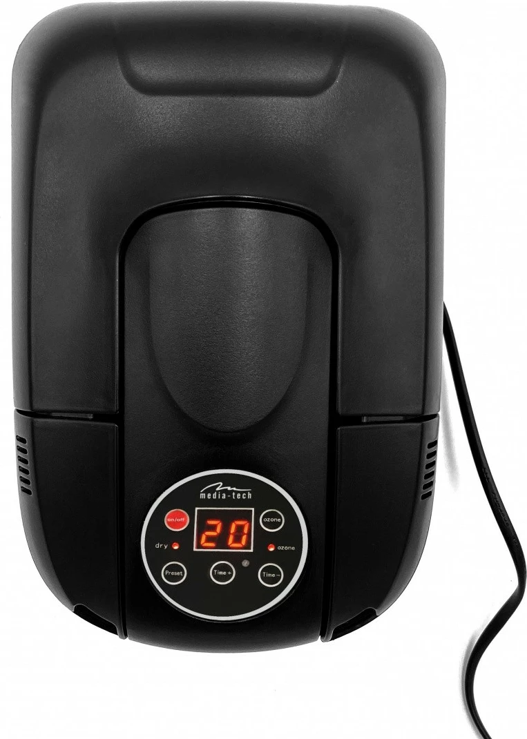 Tharëse këpucësh Media-Tech MT6523 me ozon, e zezë