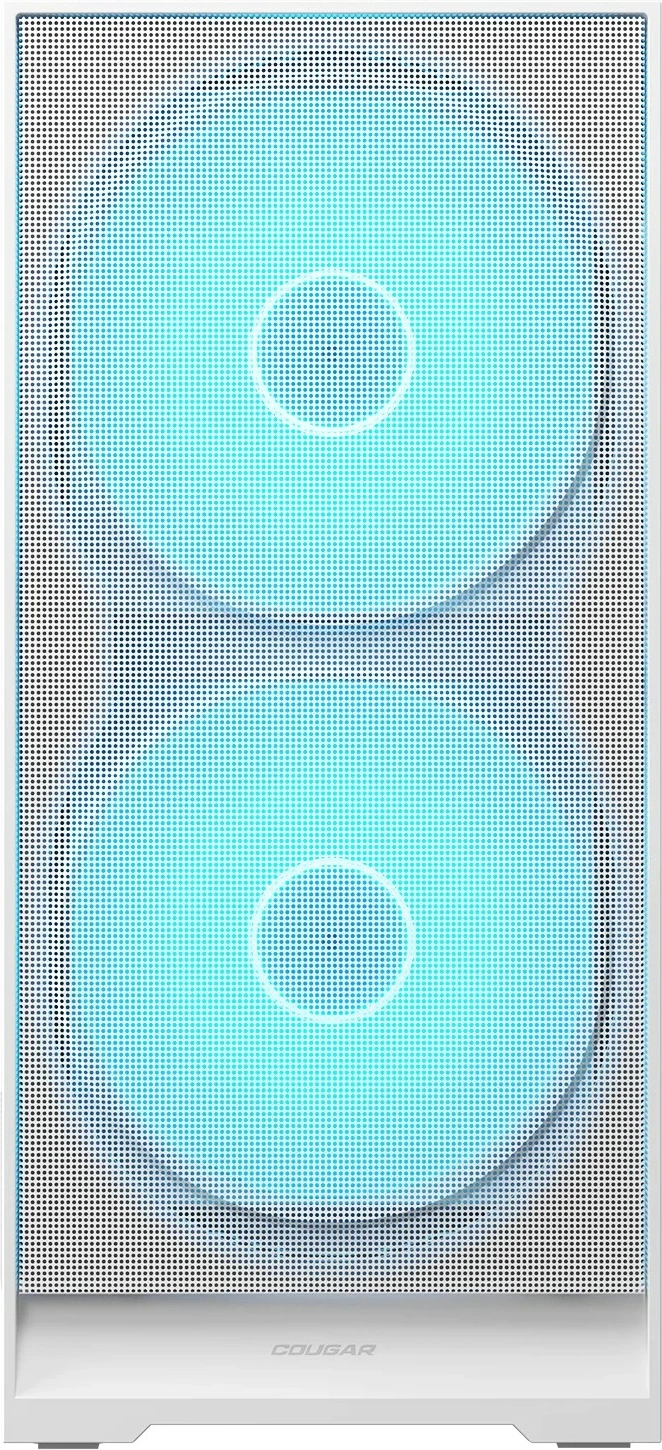 Kasë Cougar Airface 180 ARGB midi tower, e bardhë