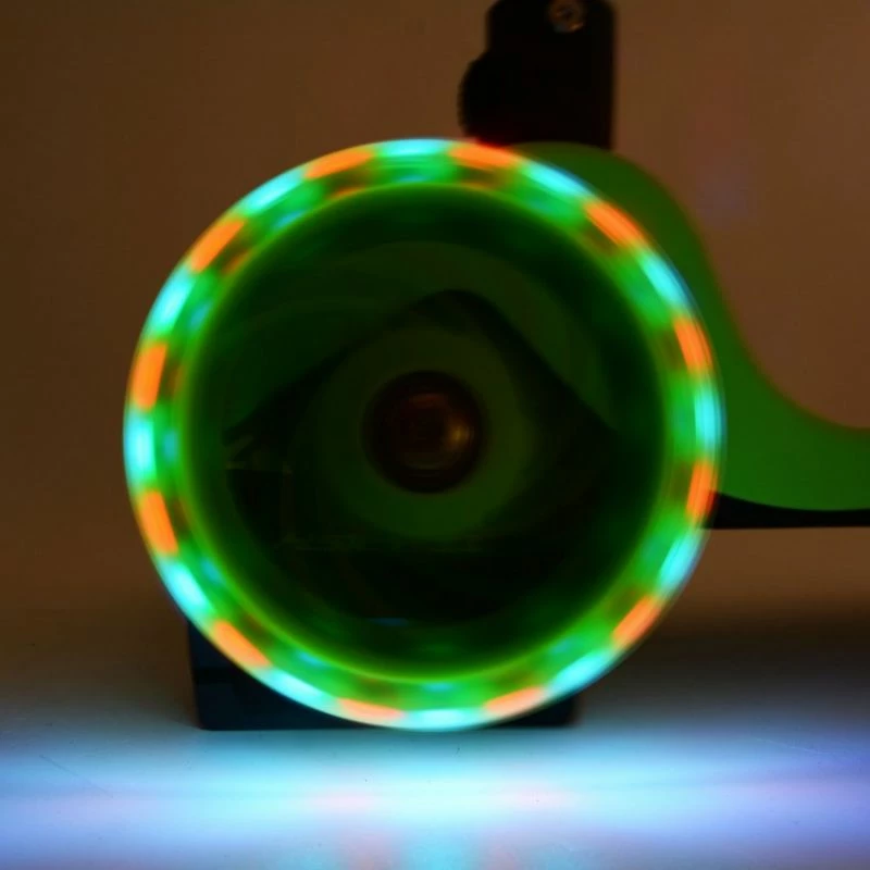 Trotinet për fëmijë Tempish, jeshile dhe rozë