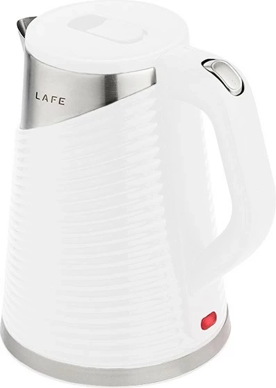 Ibrik elektrik Lafe Elegant White, 1.8L, 1800W, bardhë-argjendtë
