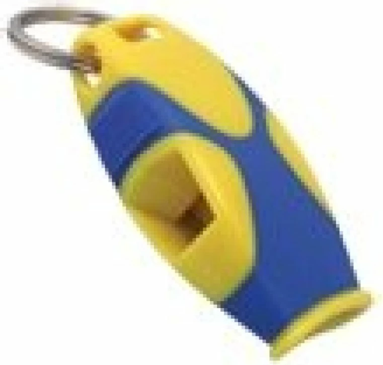 Bilbil sportiv Fox, për gjyqtarë, verdhë-kaltër