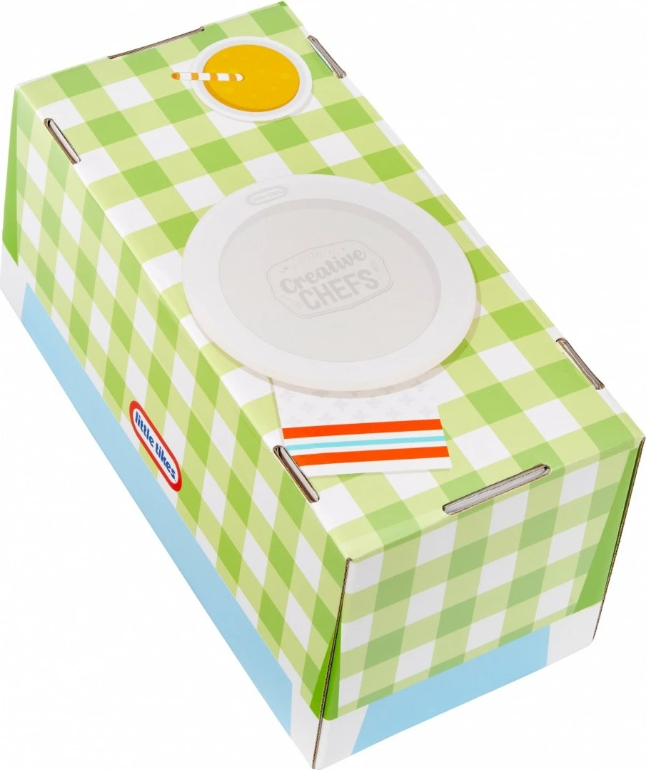 Set lodrash Little Tikes Creative Chefs Sandwiches, gjalpë kikiriku dhe reçel, shumëngjyrësh