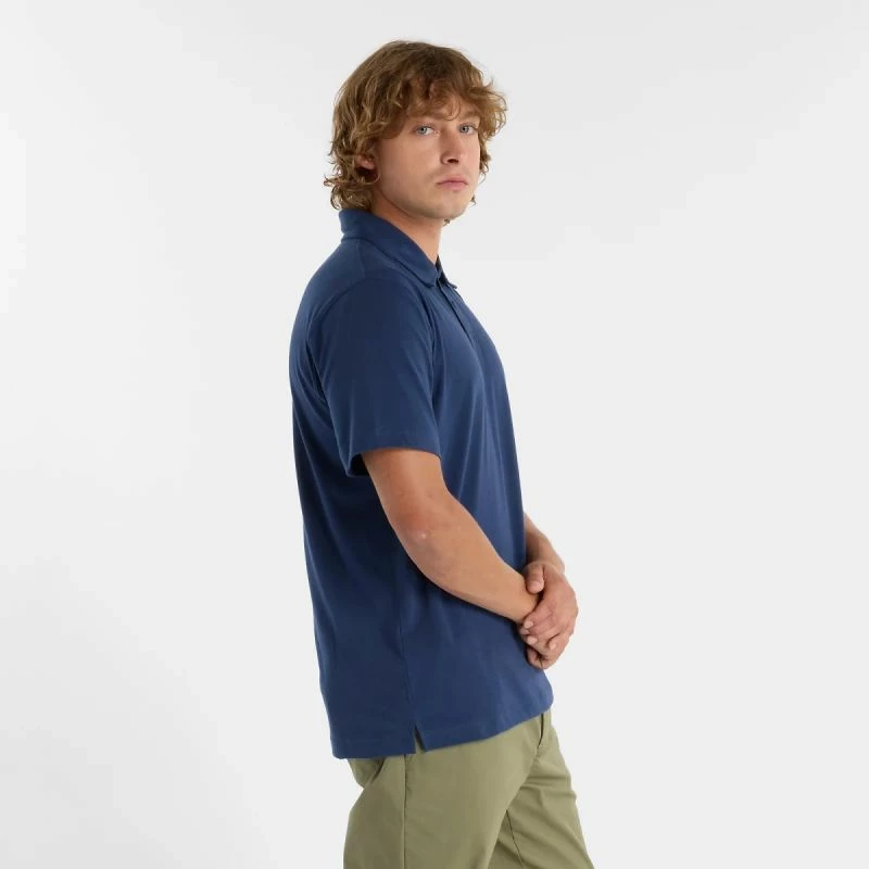 Maicë polo për meshkuj New Balance, navy blue