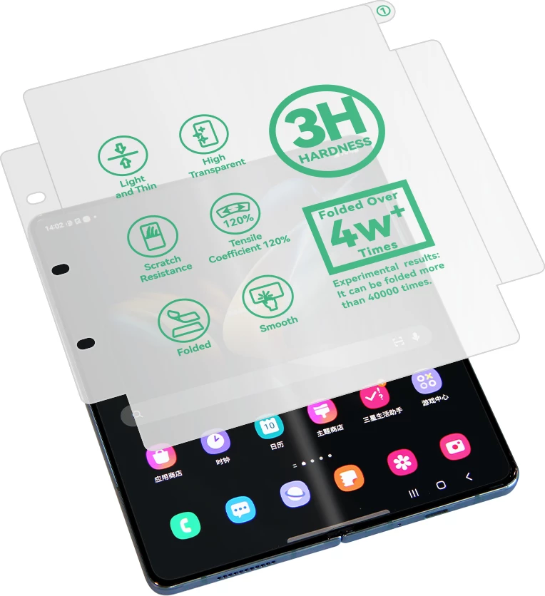 Foli mbrojtëse Wozinsky Invisible Film për Huawei Mate X3