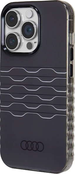Mbështjellës Audi IML MagSafe për iPhone 14 Pro, i zi