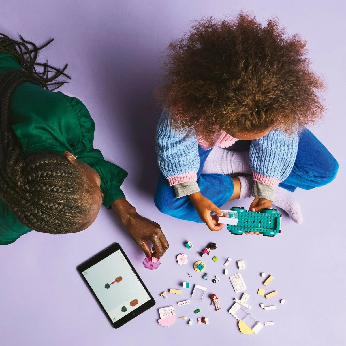 Set lodrash LEGO Friends Heartlake City Ice Cream Van 42644, 92 pjesë, për fëmijë, shumëngjyrësh