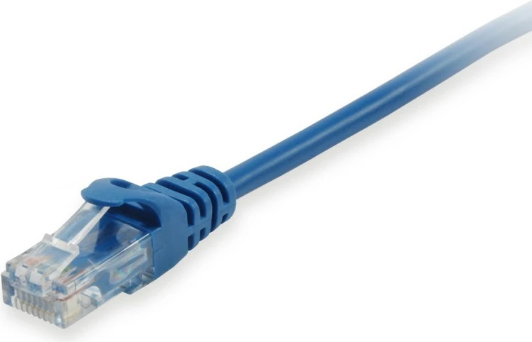 Kabllo rrjeti EQUIP Cat6 U/UTP 0.15m, RJ-45, blu