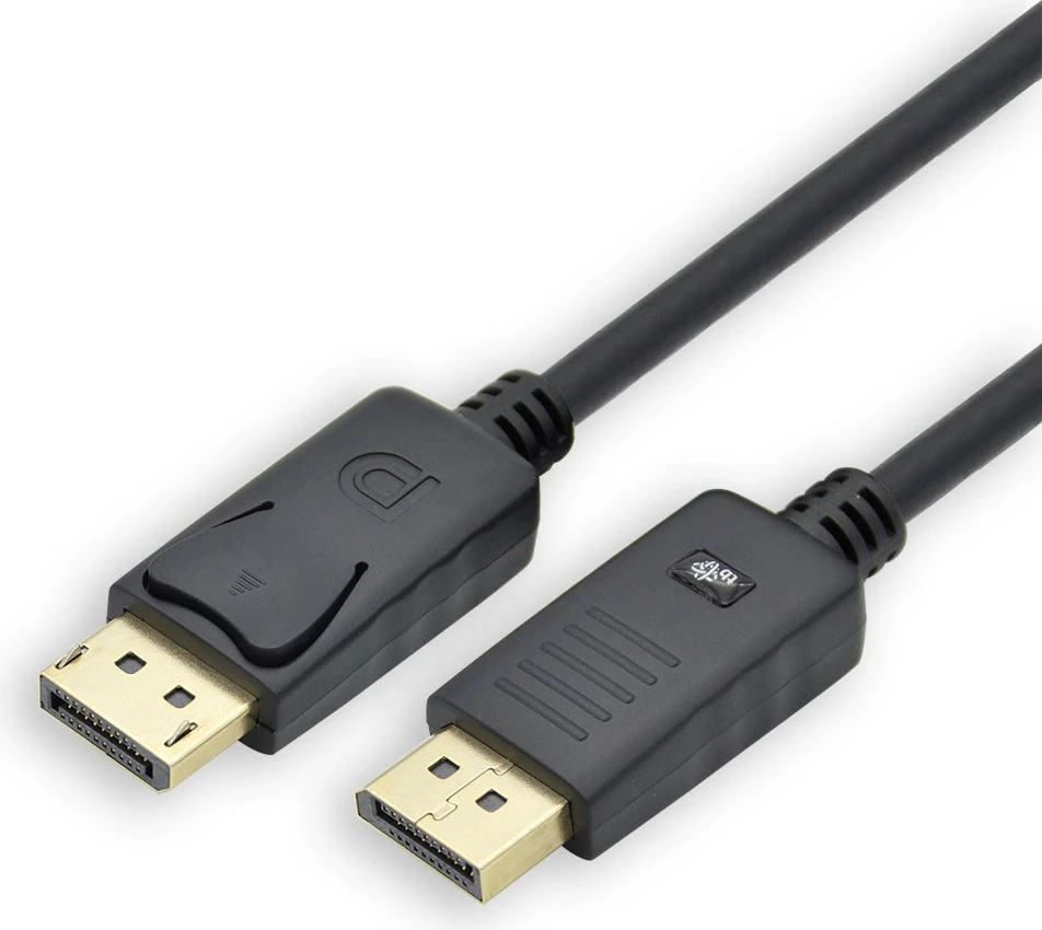 Kabllo DisplayPort TB AKTBXVDMDPPG18B, 1.8 m, e zezë