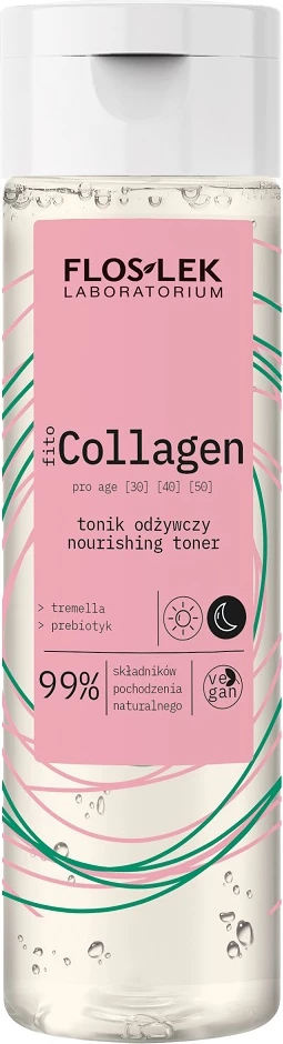 Tonic për fytyrë Floslek fitoCollagen nourishing për femra 200ml