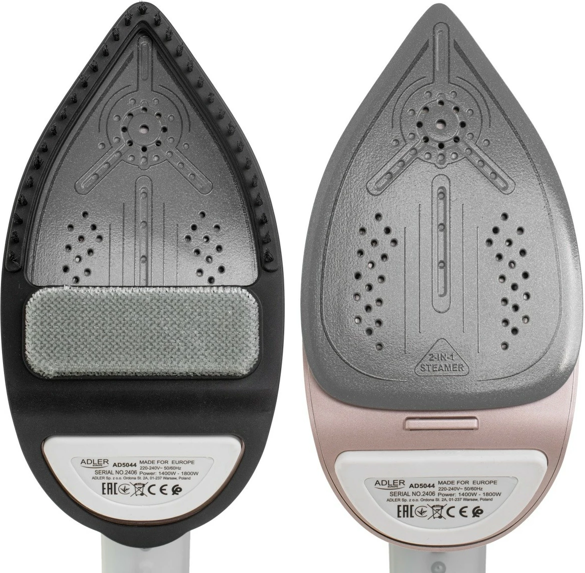 Avullore rrobash & hekur Adler AD5044 1800 W 25 g/min 180 ml ari-bardhë