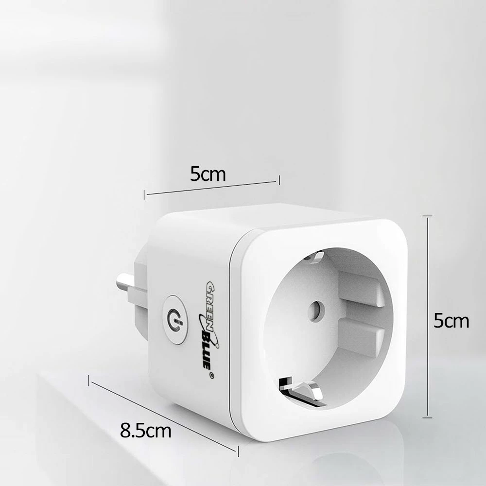 Prizë smart GreenBlue GB720F, WiFi, kontroll me aplikacion, matje energjie, e bardhë