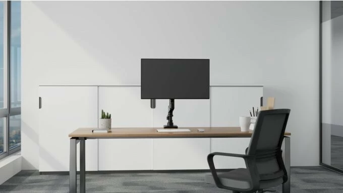 Krah monitori Kensington SmartFit Premium Durable, për tavolinë, deri 49", i zi