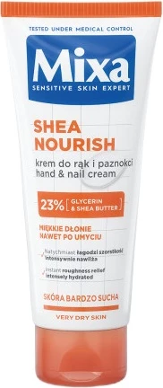 Krem për duar dhe thonj MIXA Shea Nourish për femra 100ml