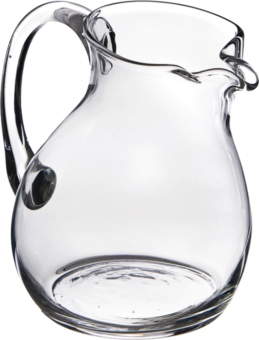 Dekanter qelqi transparent DIVAIR, 16x16x23 cm