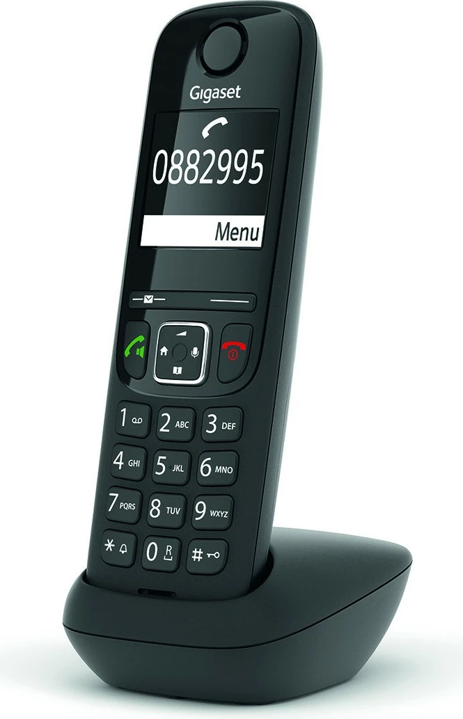 Telefon pa kabllo Gigaset AS690HX, 150 kontakte, Speakerphone, Caller ID, i zi