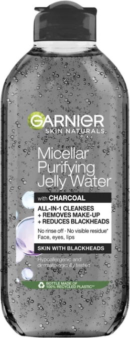 Gar.Cl.Micellar Purifying Jelly Water With Charcoal 400Ml