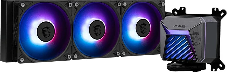 Ftohës uji all-in-one MSI MAG Coreliquid A15 240, 2x12 cm, i zi