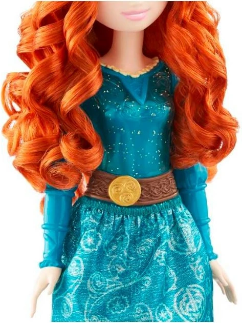 Kukull Disney Princess Merida Mattel HLW13, për vajza, e kaltër
