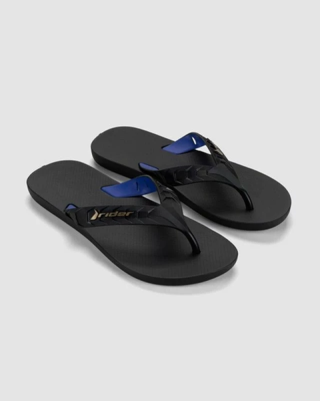 Flip-flopa për meshkuj Rider, të zeza