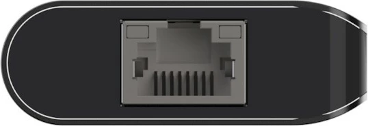 Adapter multiport Belkin AVC008BTSGY, USB-C, 100W, HDMI, RJ-45, SD, 2x USB-A, 1x USB-C, zi/gri