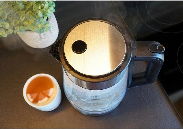 Ibrik elektrik Blaupunkt EKG401, 1.7L, xham, Transparent