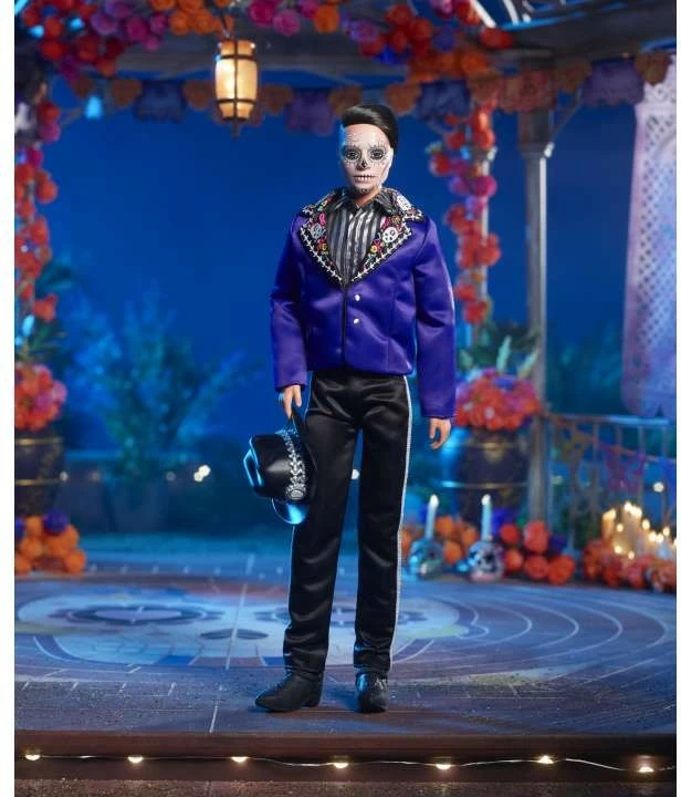 Kukull koleksionuese Barbie Signature Ken Dia De Muertos 2023, Mattel