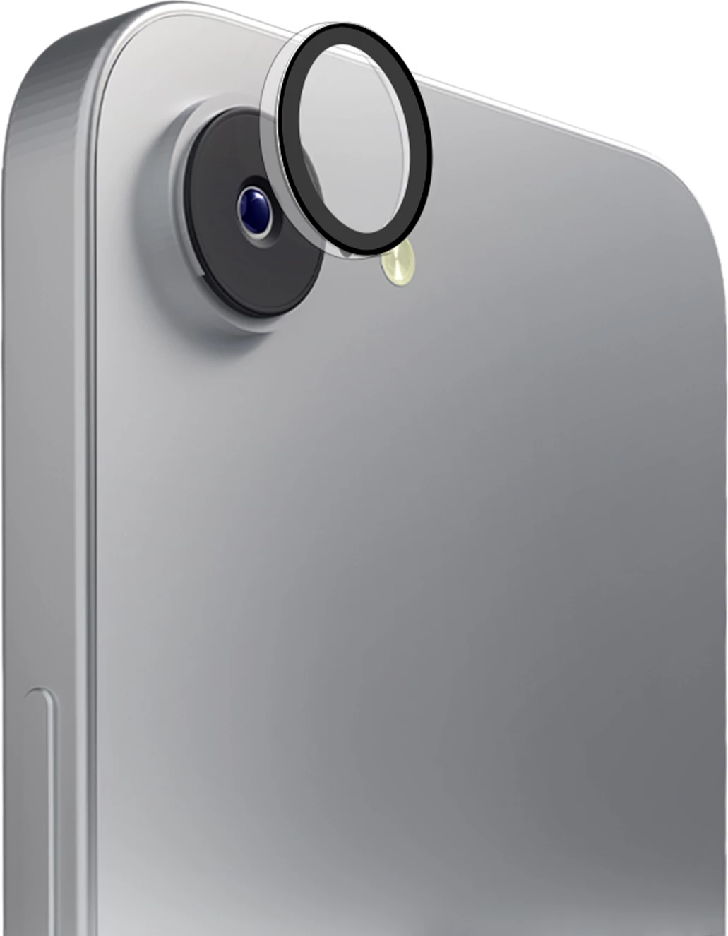 Xham i temperuar për kamerë, Puro, Single Camera Lens, për iPhone 16e, Transparent