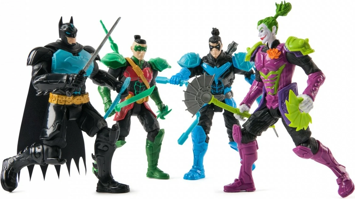 Figurë aksion, Spin Master Batman Ninja Strike 6074348, 15 cm, me aksesorë, asortiment një copë