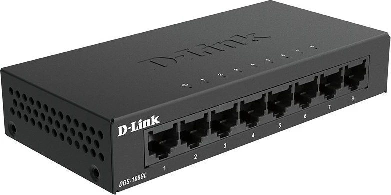 Switch D-Link DGS-108GL, 8 porta Gigabit, i zi
