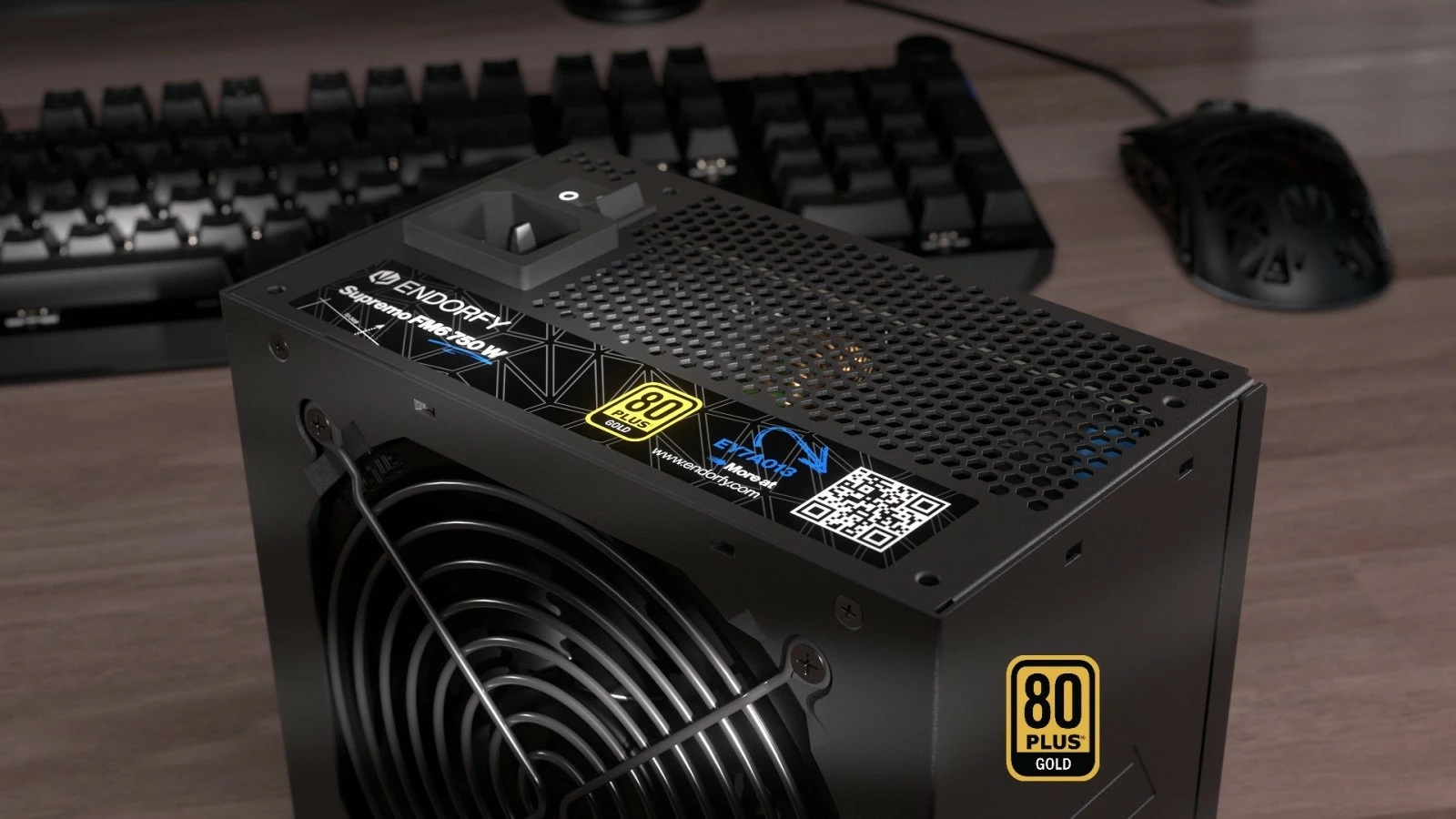 Kasë energjie Endorfy Supremo FM6 Gold 750W, modular, e zezë