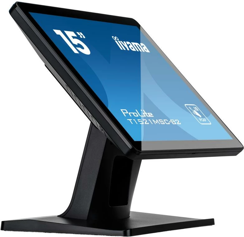 Monitor me prekje iiyama ProLite T1521MSC-B2 15" TFT/LCD PCAP multitouch, i zi