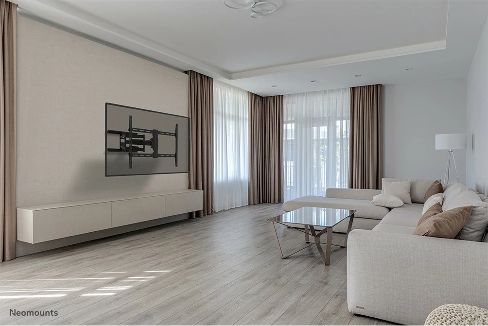 Mbajtës muri Neomounts WL40-550BL18, 43"-75", i zi