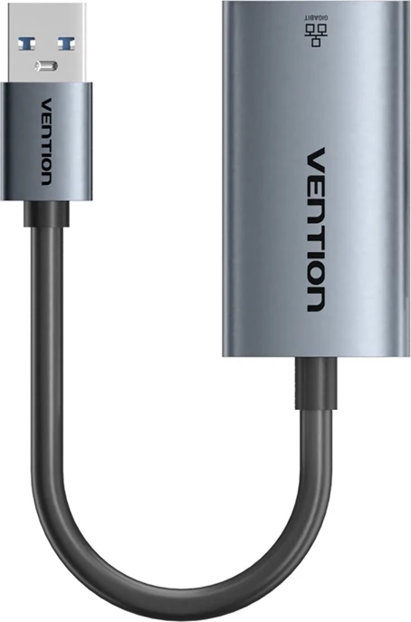 Adapter Vention USB-A në Gigabit Ethernet CEZHB, 0.15m, Gri