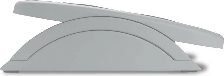 Mbështetëse këmbësh ergonomike, Kensington, SoleMate 56145, rregullim këndi 20°, 450 x 350 mm, sipërfaqe antirrëshqitje/masazh, e zezë/e bardhë