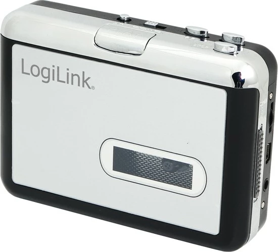 Konvertues kasetash LogiLink UA0156, me microSD/SD, USB, i zi/argjendtë