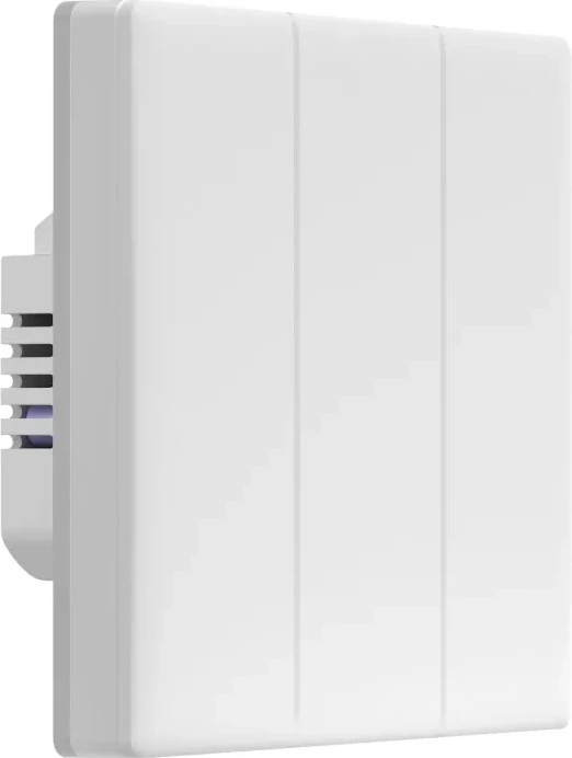 Ndërprerës smart Sonoff TX T5 3C, WiFi, 3 kanale, i bardhë