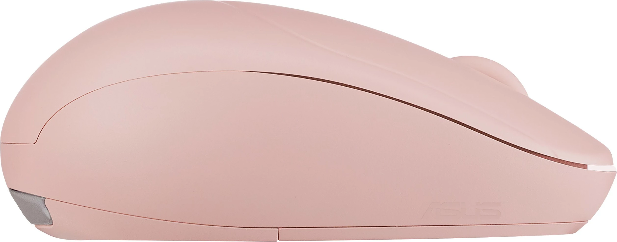 Maus ASUS MD101 wireless, 2400 DPI, Bluetooth 5.3, rozë