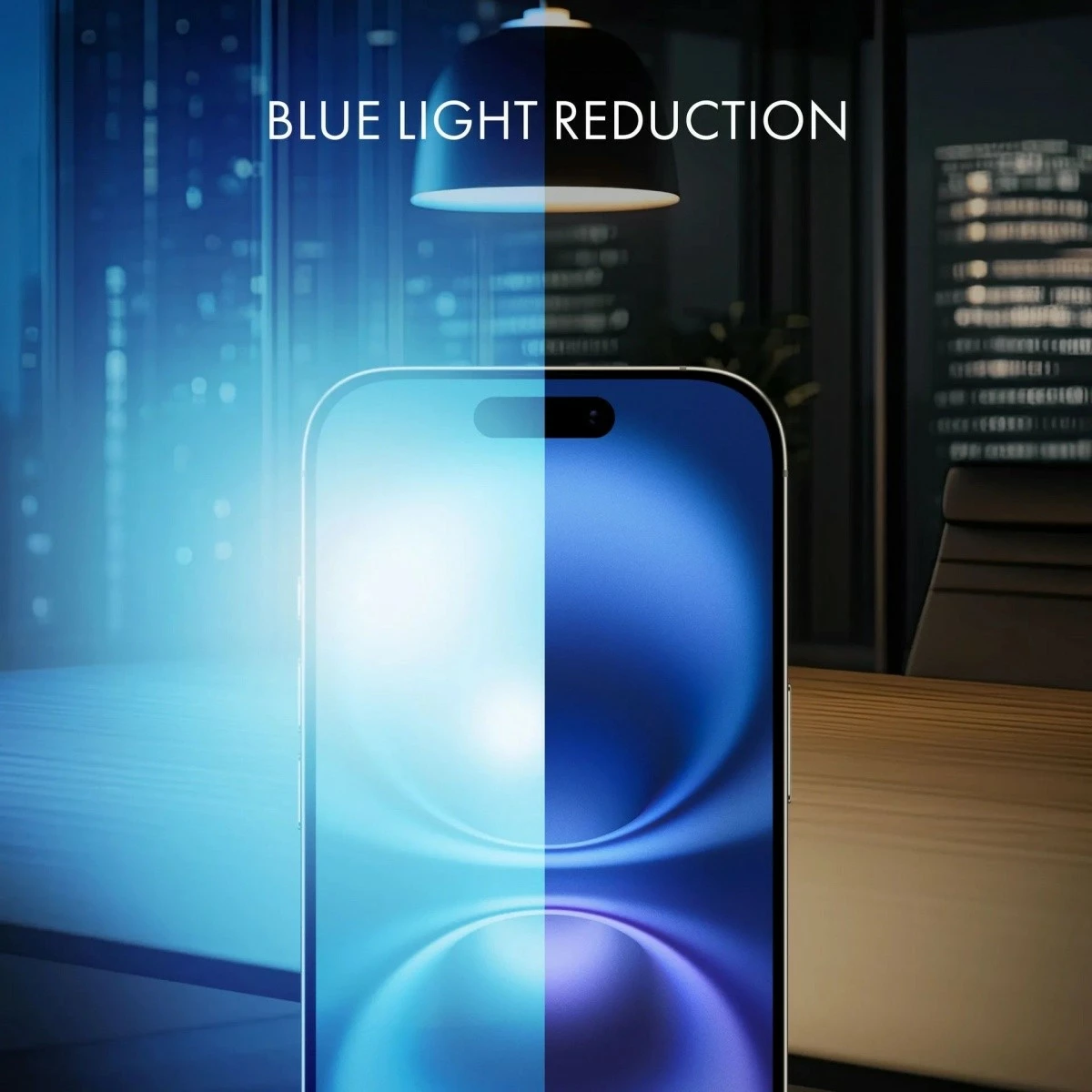 Filter privatësie katër-anësh ngjitës për ekran, DICOTA D80177-4AD, 6.1", +/-30°, reduktim dritë blu 43%, për Apple iPhone 16, 1 copë