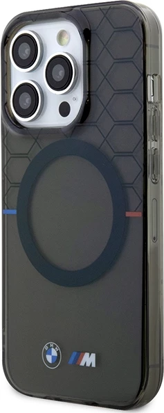 Mbështjellës BMW Pattern MagSafe për iPhone 14 Pro 6.1", Gri