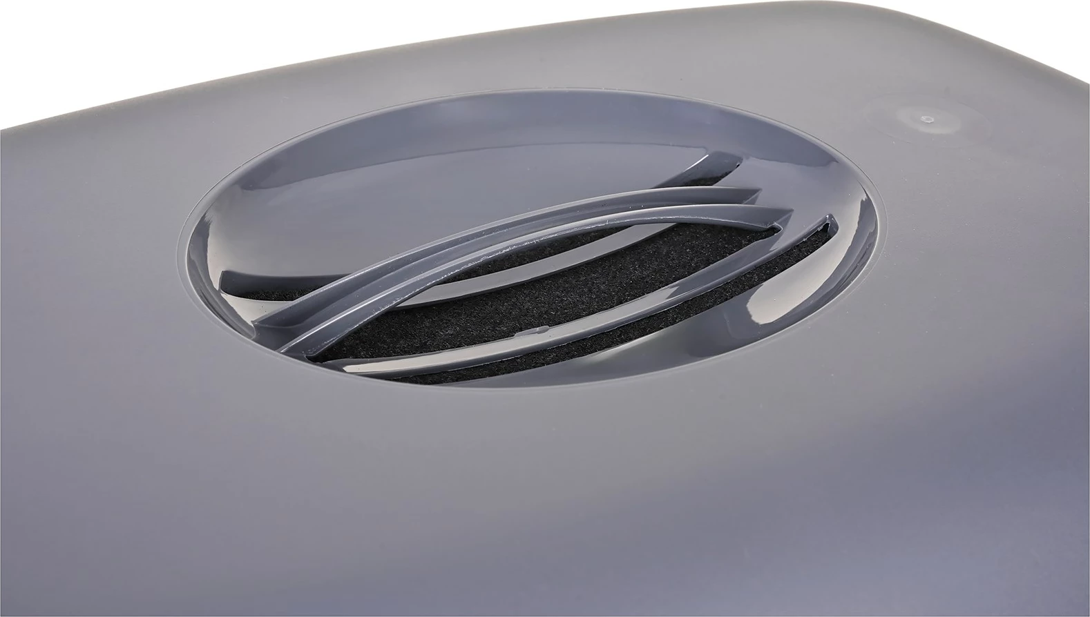 Kuti rëre për mace DIAMENTIQ BAYA, plastikë, 55.5x40x38.7 cm, antracit