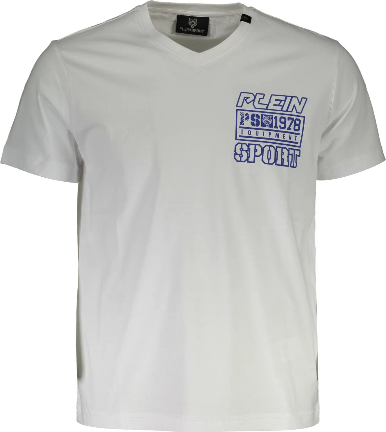 Maicë për meshkuj PLEIN SPORT, të bardhë