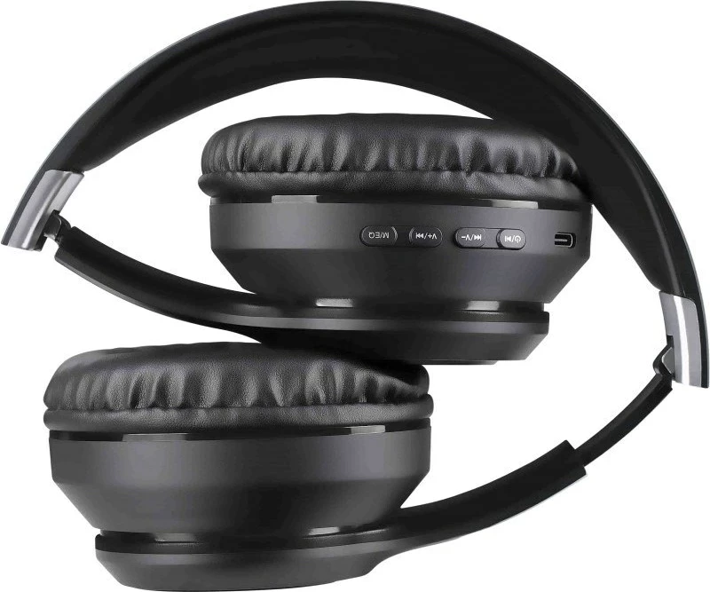 Kufje Defender Bluetooth Freemotion B571, LED, Të zeza