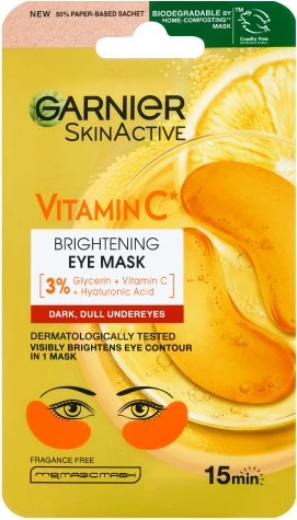 Patch për sy Garnier Vitamin C Brightening për femra 5g