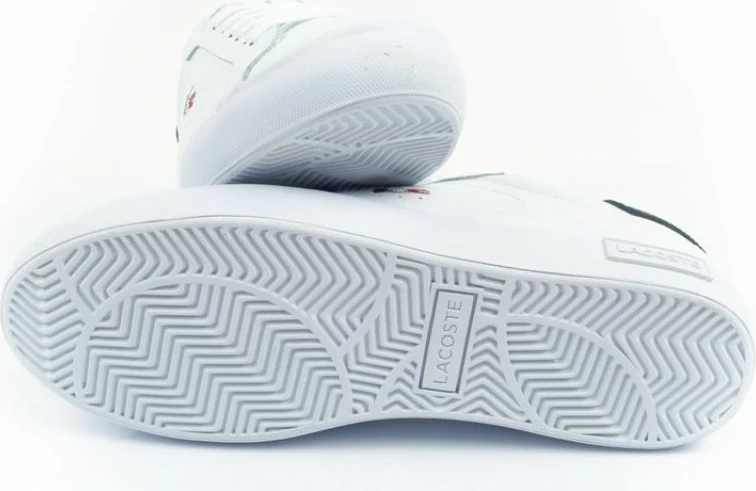 Atlete për meshkuj Lacoste, të bardha