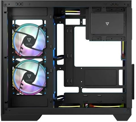 Kasë MODECOM Volcano Panorama APEX ARGB 3F Midi, Gri